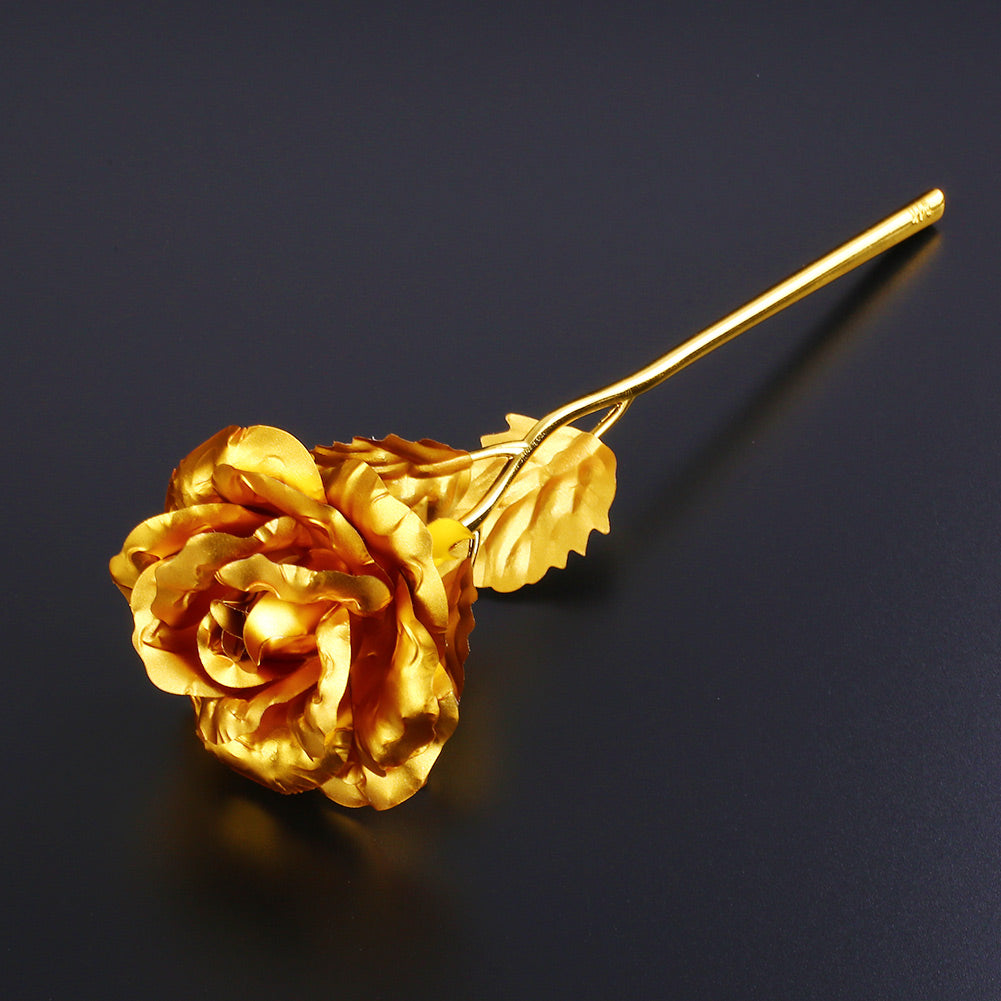 Gold Rose - Valentine Day Gift