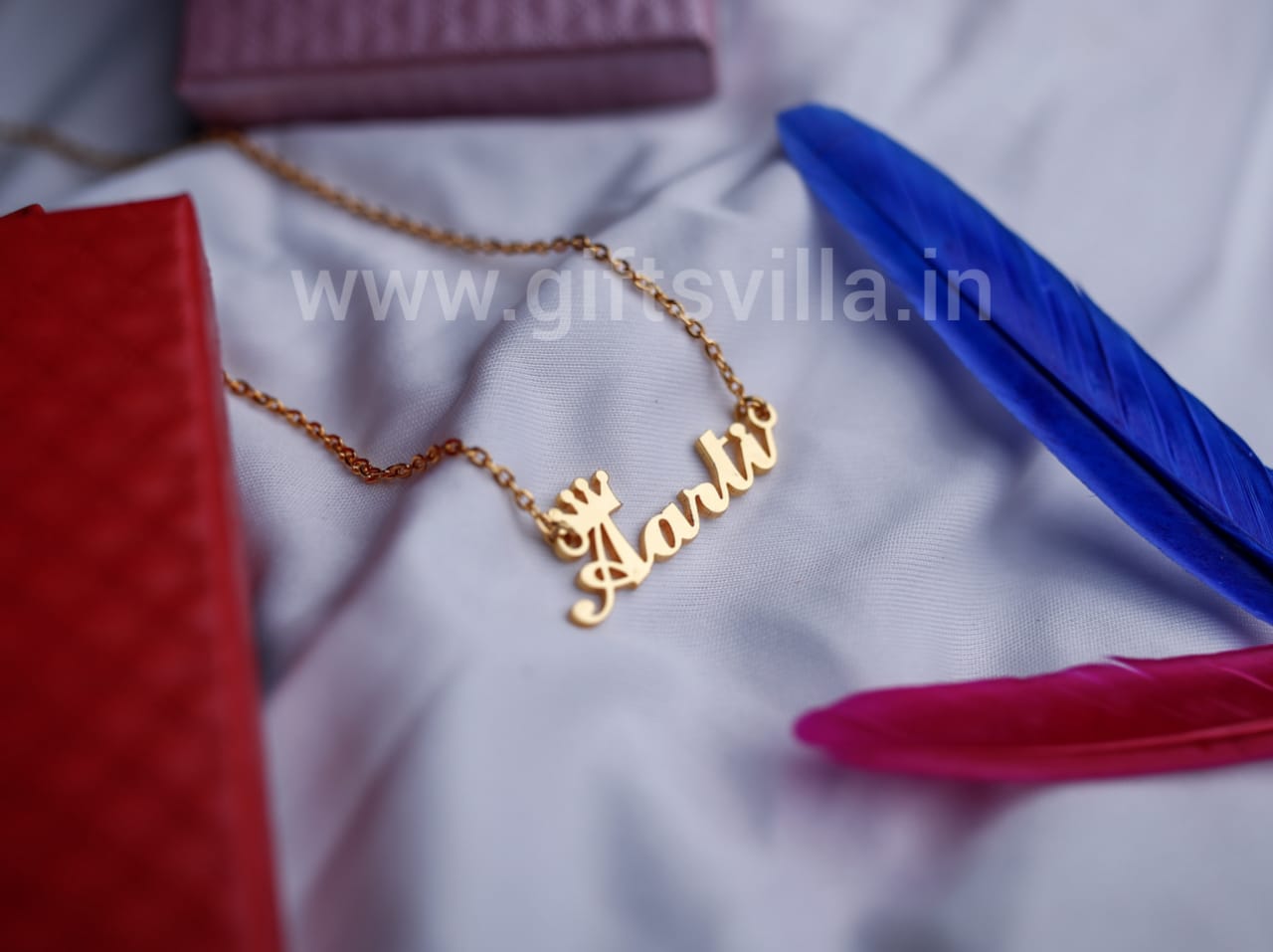 Crown Name Necklace