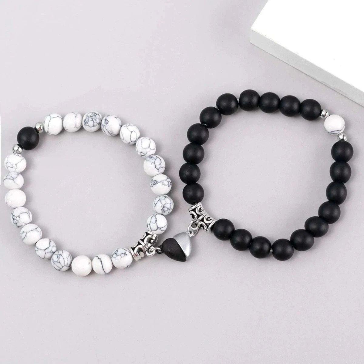 Distance Magnetic Heart Bracelets – GiftsVilla