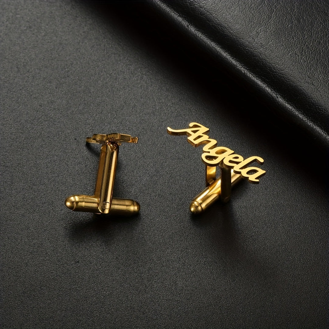 Personalized Name Cufflink For Men