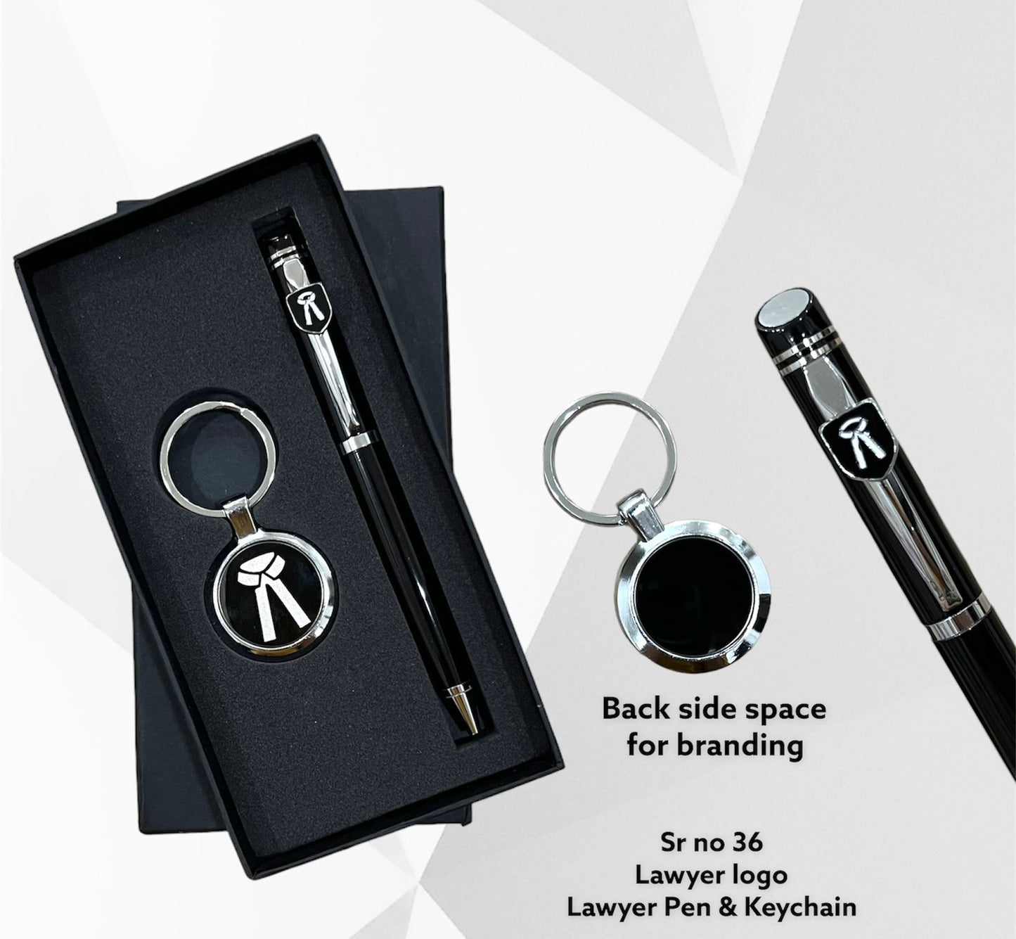 Lawyer Advocate Pen & Keychain Combo