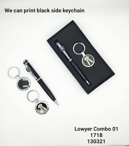 Lawyer Advocate Pen & Keychain Combo