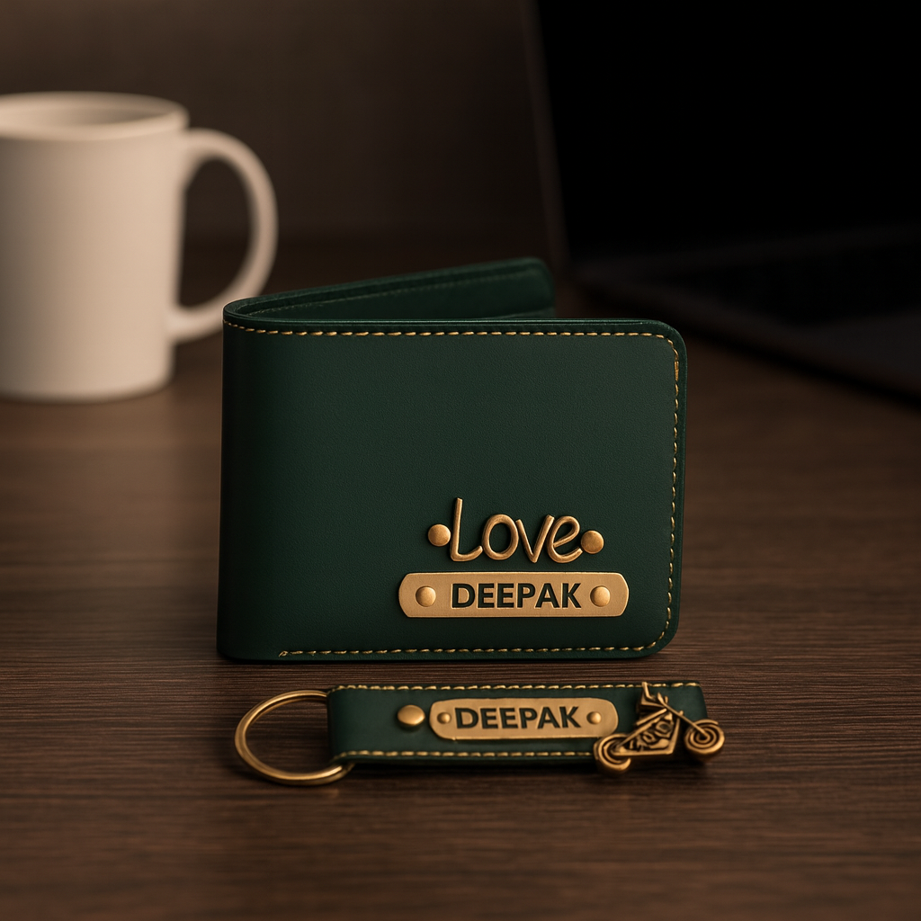 Combo Of Wallet And Keychain