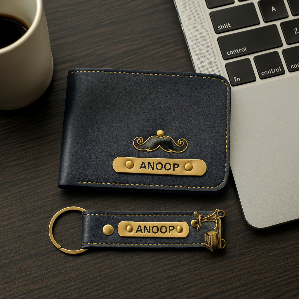 Combo Of Wallet And Keychain