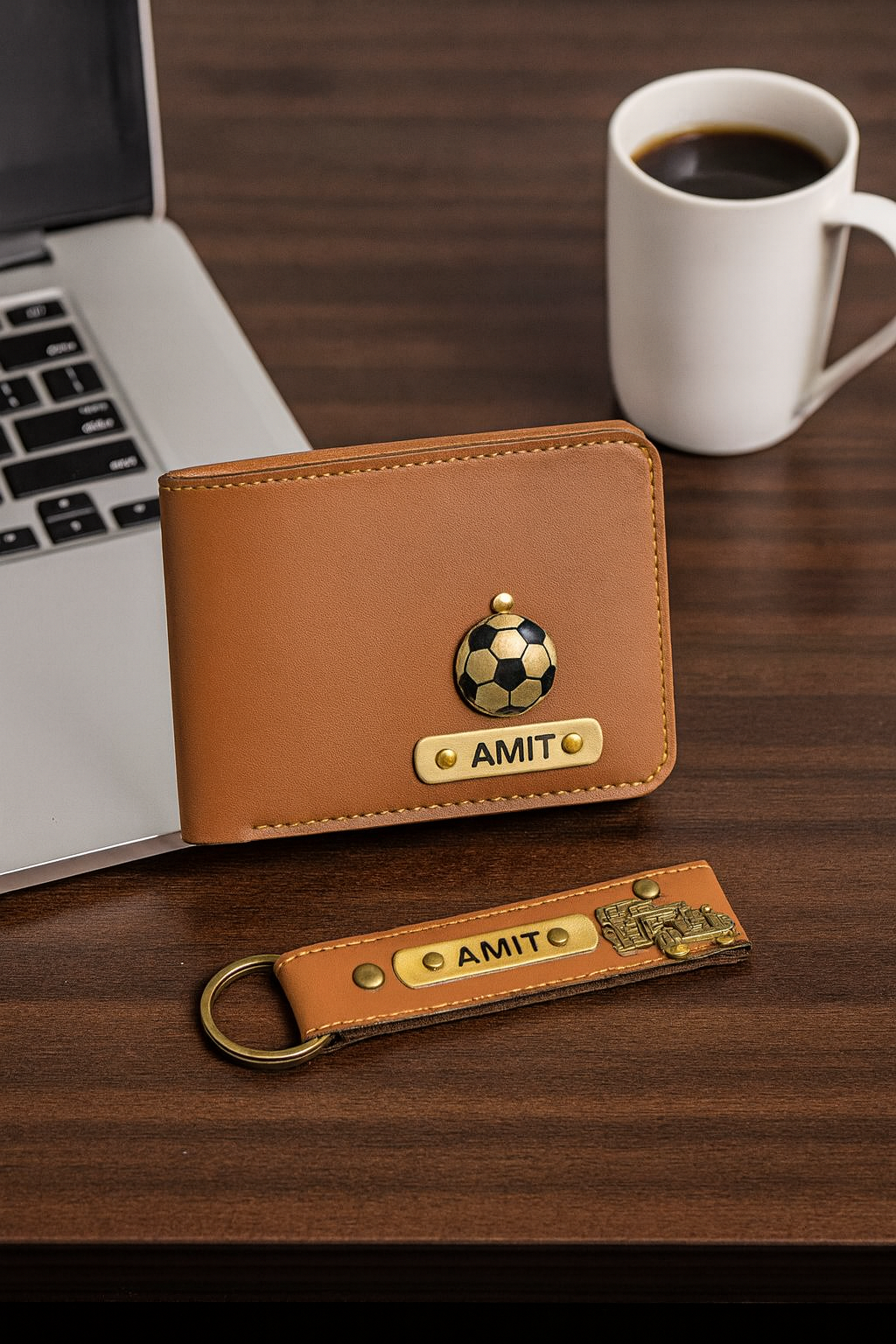 Combo Of Wallet And Keychain