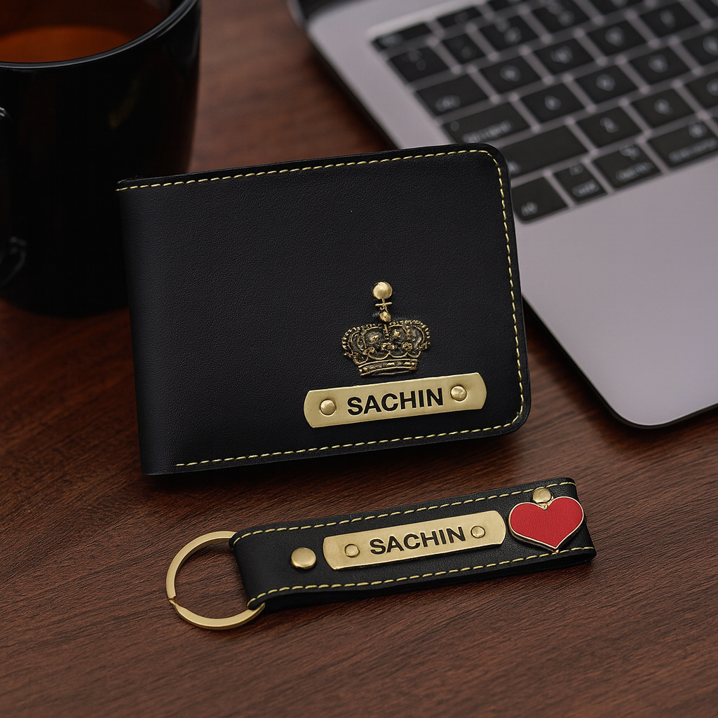 Combo Of Wallet And Keychain