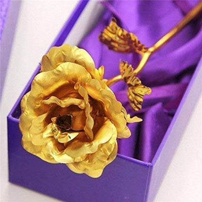 Gold Rose - Valentine Day Gift
