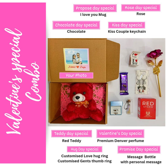 Valentine's Day Week Special Gift Combo For Men & Women - all gifts in one box